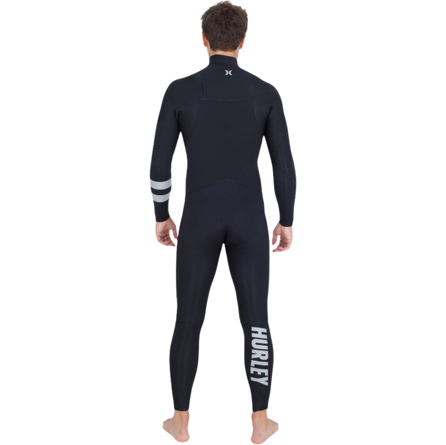 2025 Hurley Hommes Advant 5/3mm Chest Zip Combinaison Néoprène MFS0013533 - Black